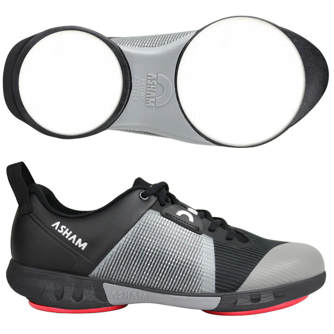 Asham Apex Men's w/ 1/4" Slider and Toe Coating