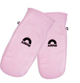 Asham Lambskin Pink Mitt