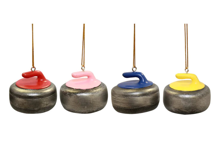 Curling Stone Ornament