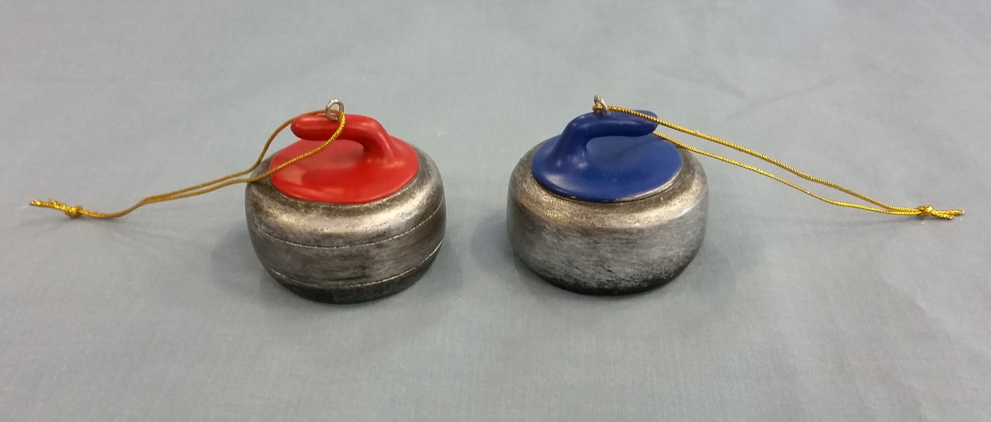 Curling Stone Ornament