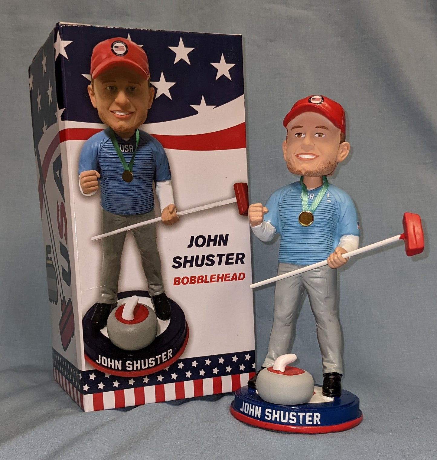 John Shuster Bobblehead