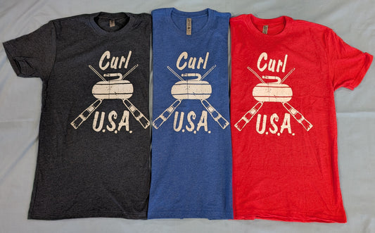 Curl USA Crossbroom T-shirt Short Sleeve